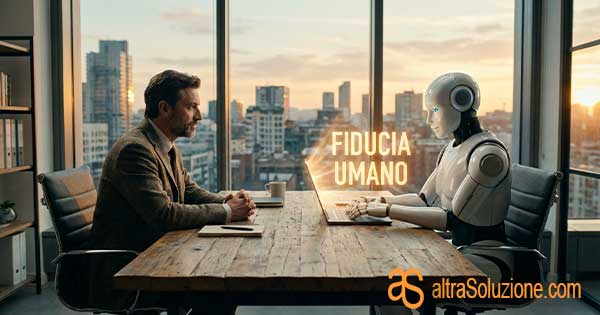 Robot cerca di conquistare fiducia