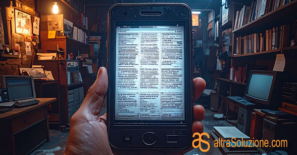 Sito obsoleto per cellulari obsoleti
