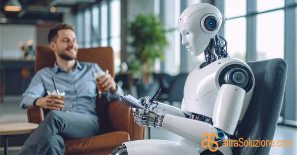 Robot scrive, umano si rilassa