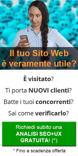 Analisi SEO/UX GRATUITA