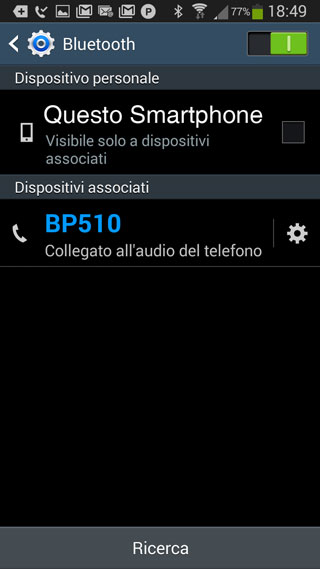 Associazione eseguita
