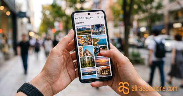 Archivio progetti ottimizzato per la visualizzazione da smartphone