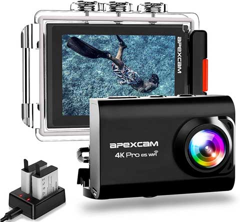 Action Cam 4K subacquea