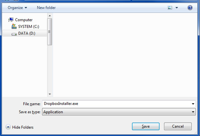 Salva DropboxInstaller.exe