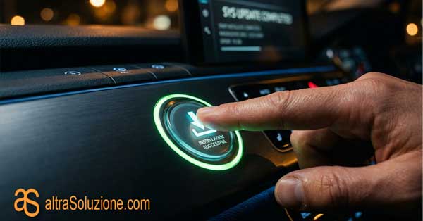 Schermata di installazione guidata completata con successo