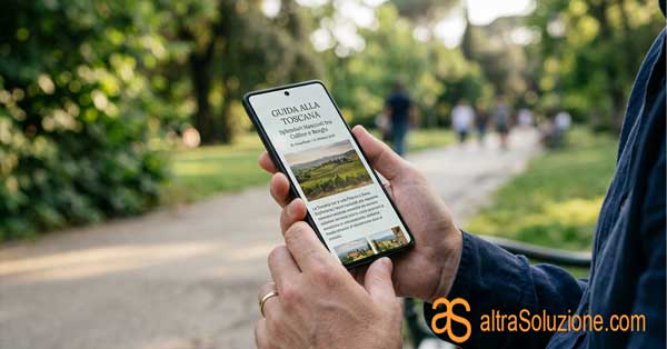 Navigazione fluida su smartphone senza banner dei cookie