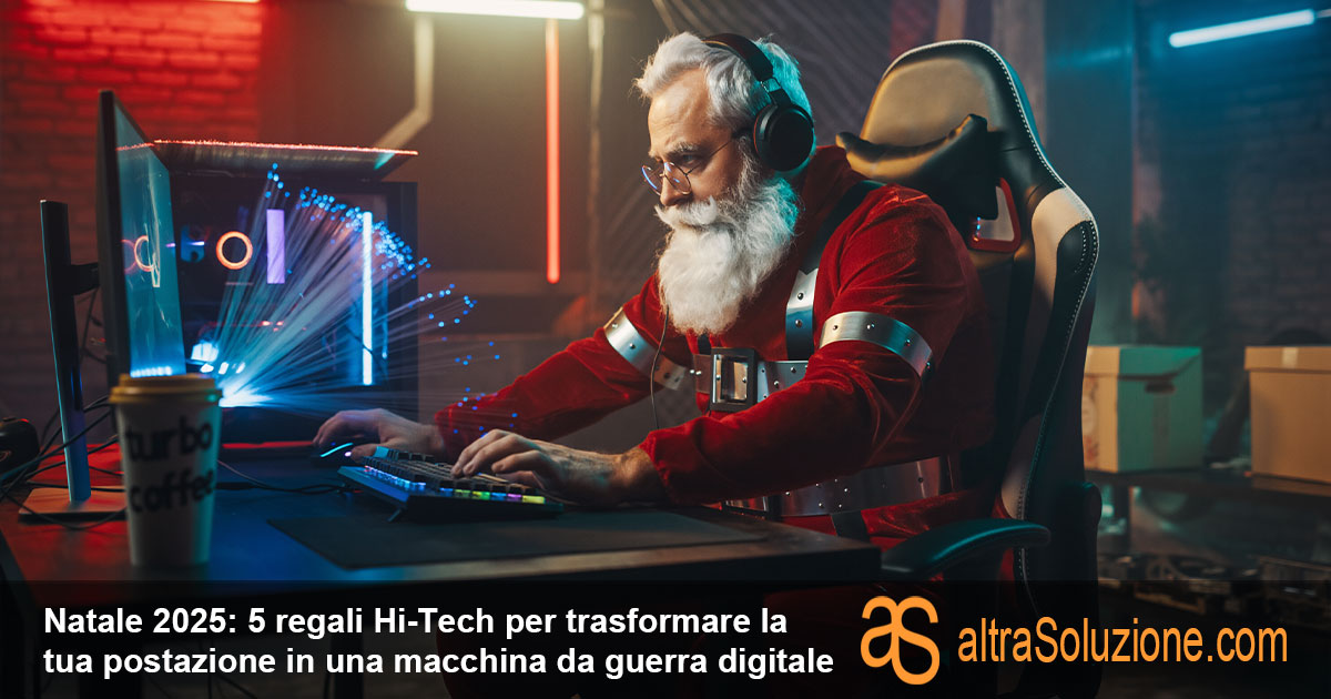 Regali di Natale tecnologici