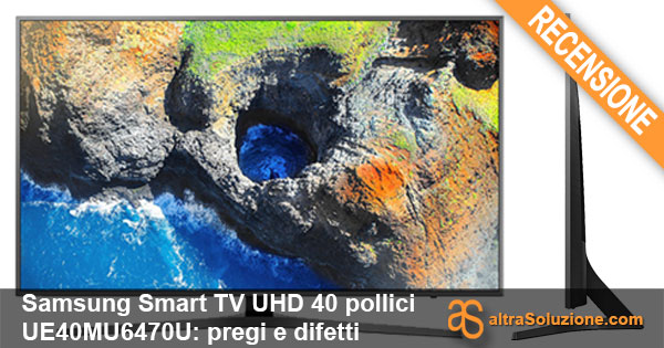 Smart TV Samsung UE40MU6470U