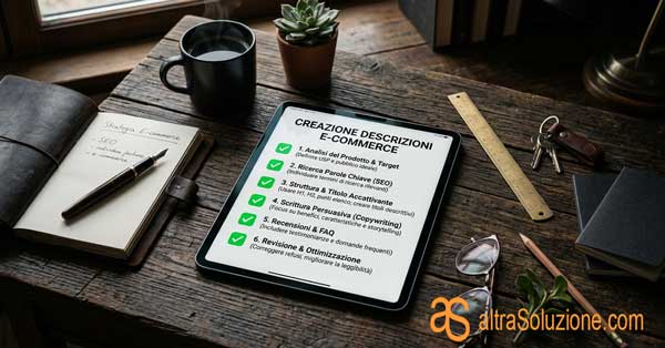 Checklist di controllo seo per schede prodotto ecommerce