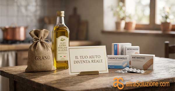 Esempi di beni di prima necessità per donazioni