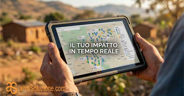 Mappa interattiva dei progetti umanitari