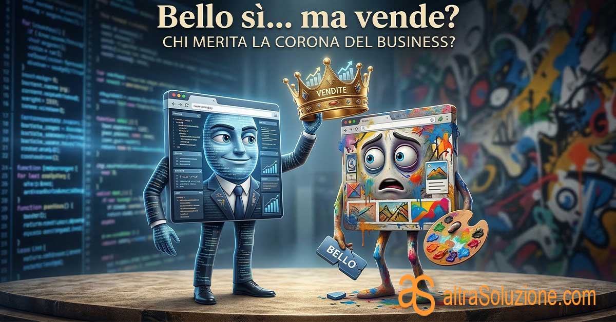 Differenza tra siti web grafici e siti web strategici