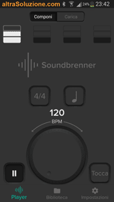Soundbrenner barre