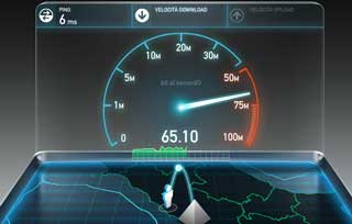 Test velocità Internet