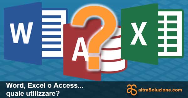 Word, Excel, Access