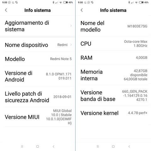Info Sistema